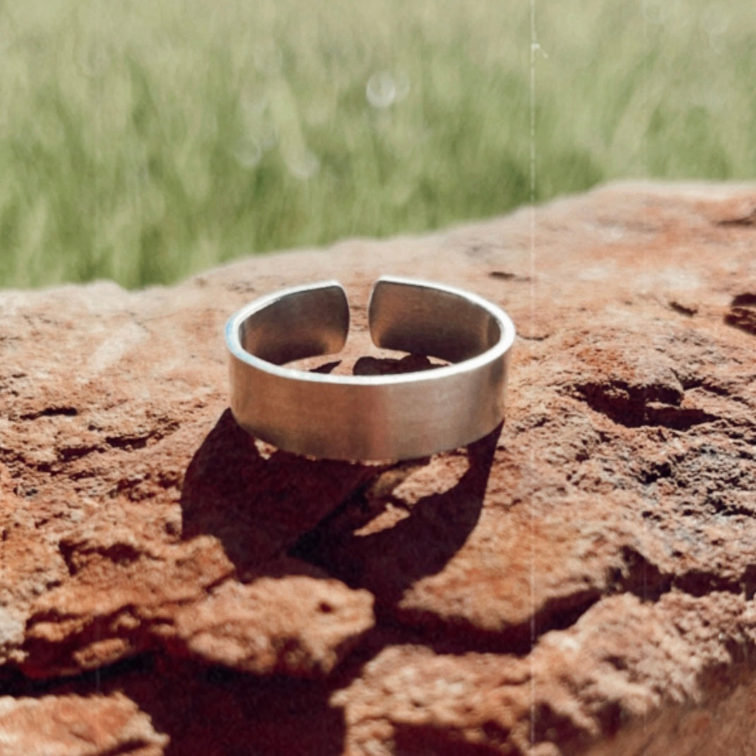 Custom 1/4 Ring With Turquoise
