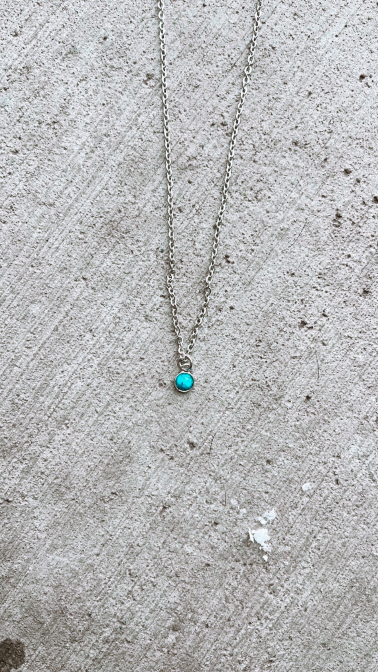Small Turquoise Necklace