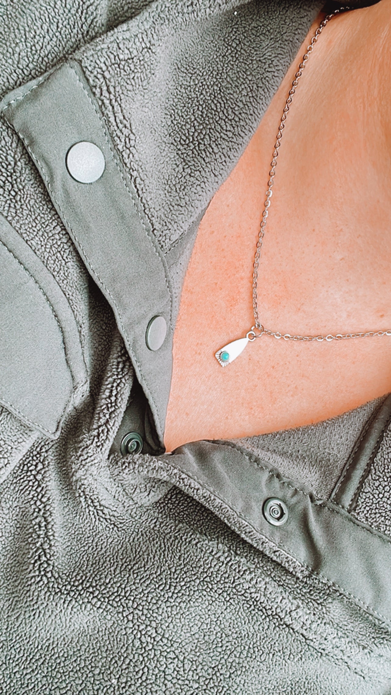 Cowpoke Turquoise Necklace