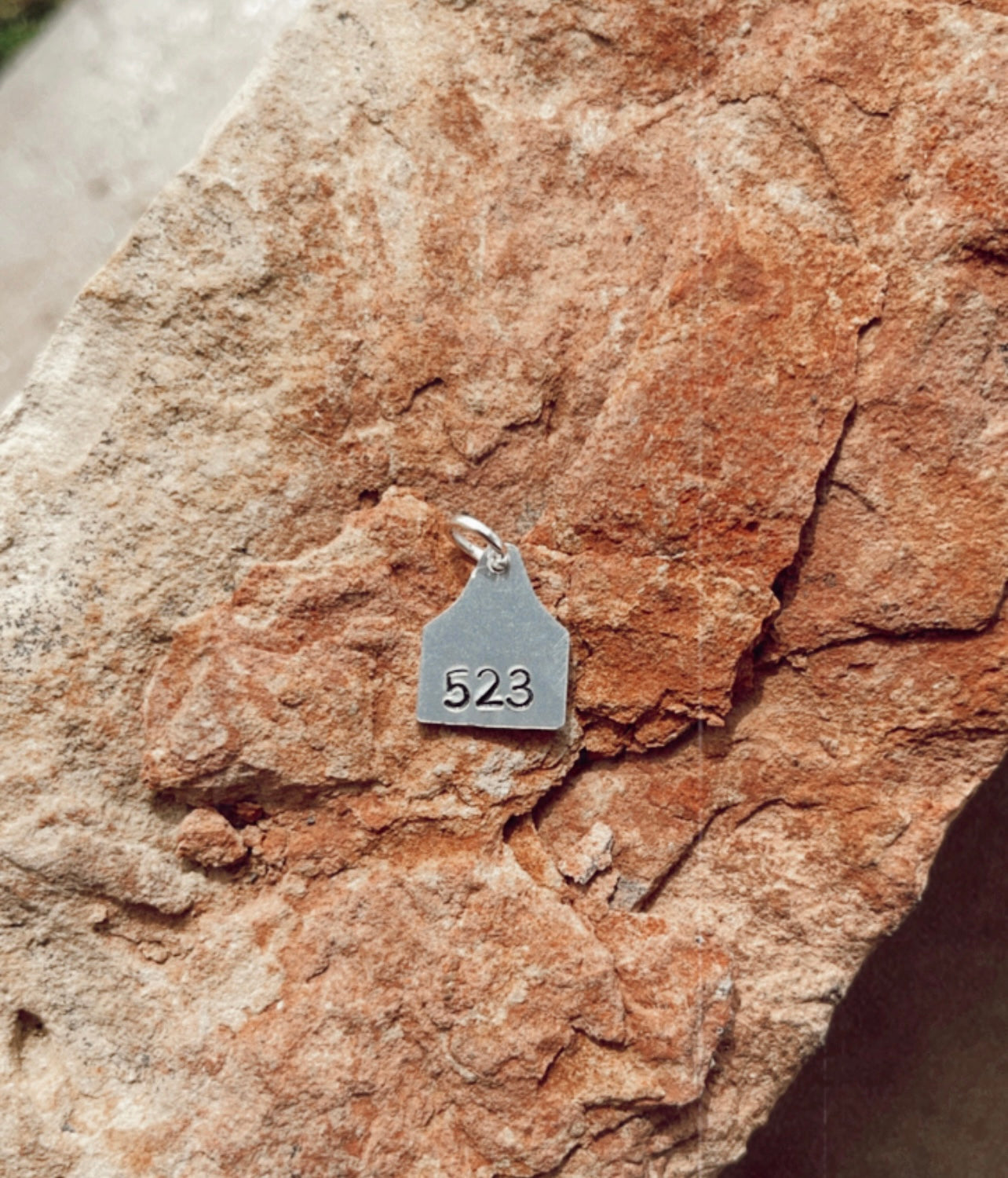 Mini Tag Custom Numbers Pendant