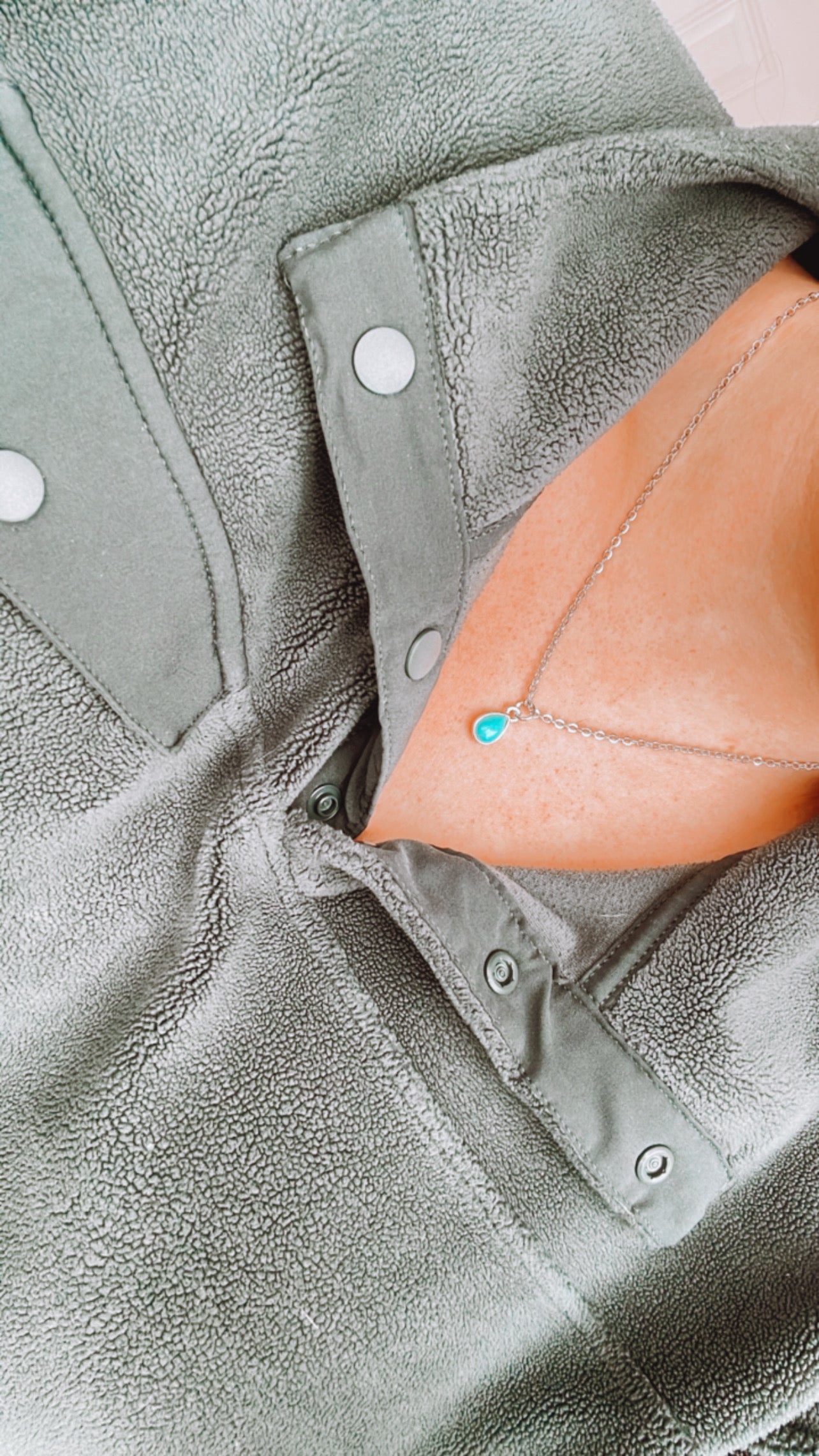 Teardrop Turquoise Necklace