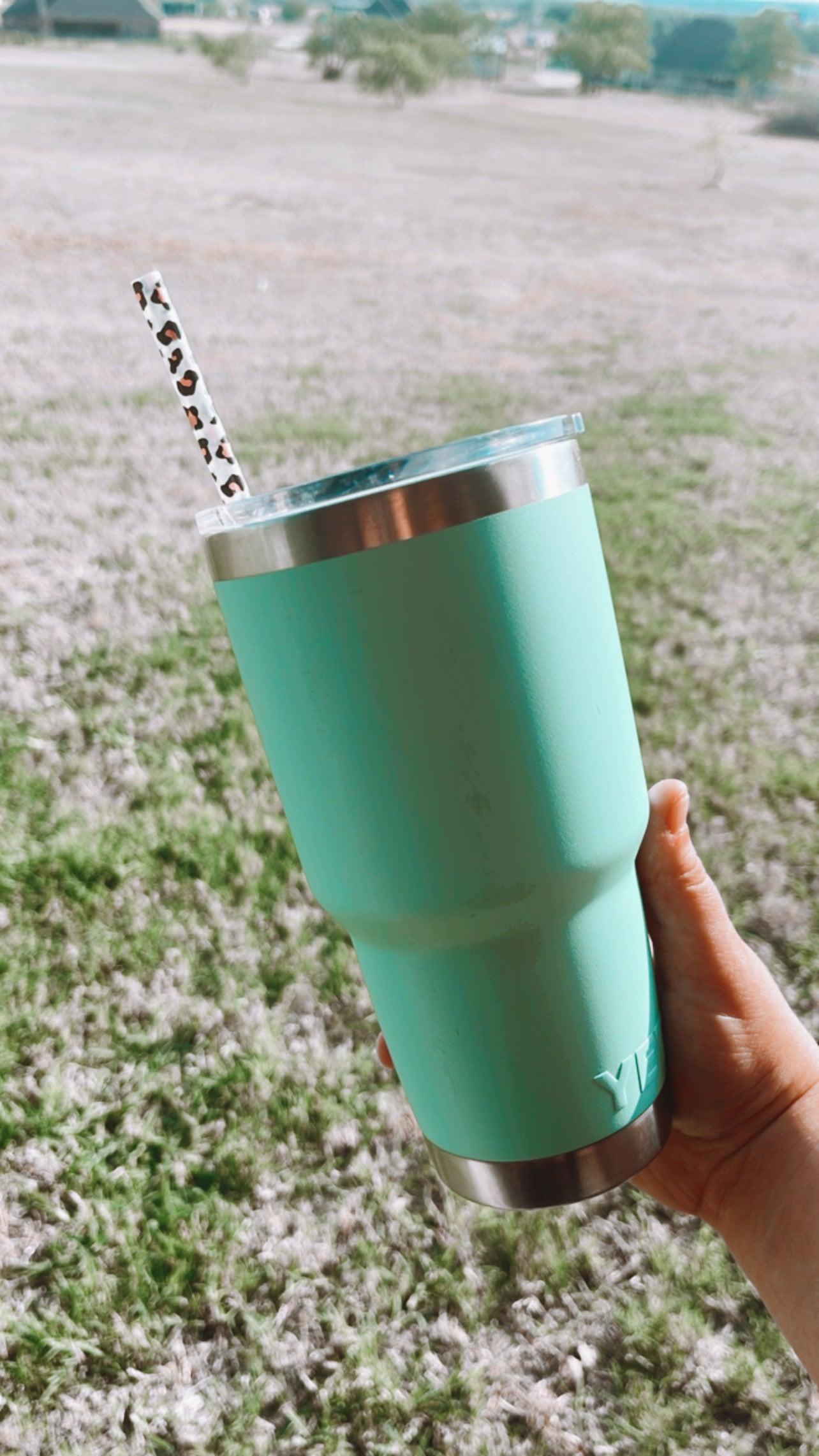 Reusable Straw - Leopard
