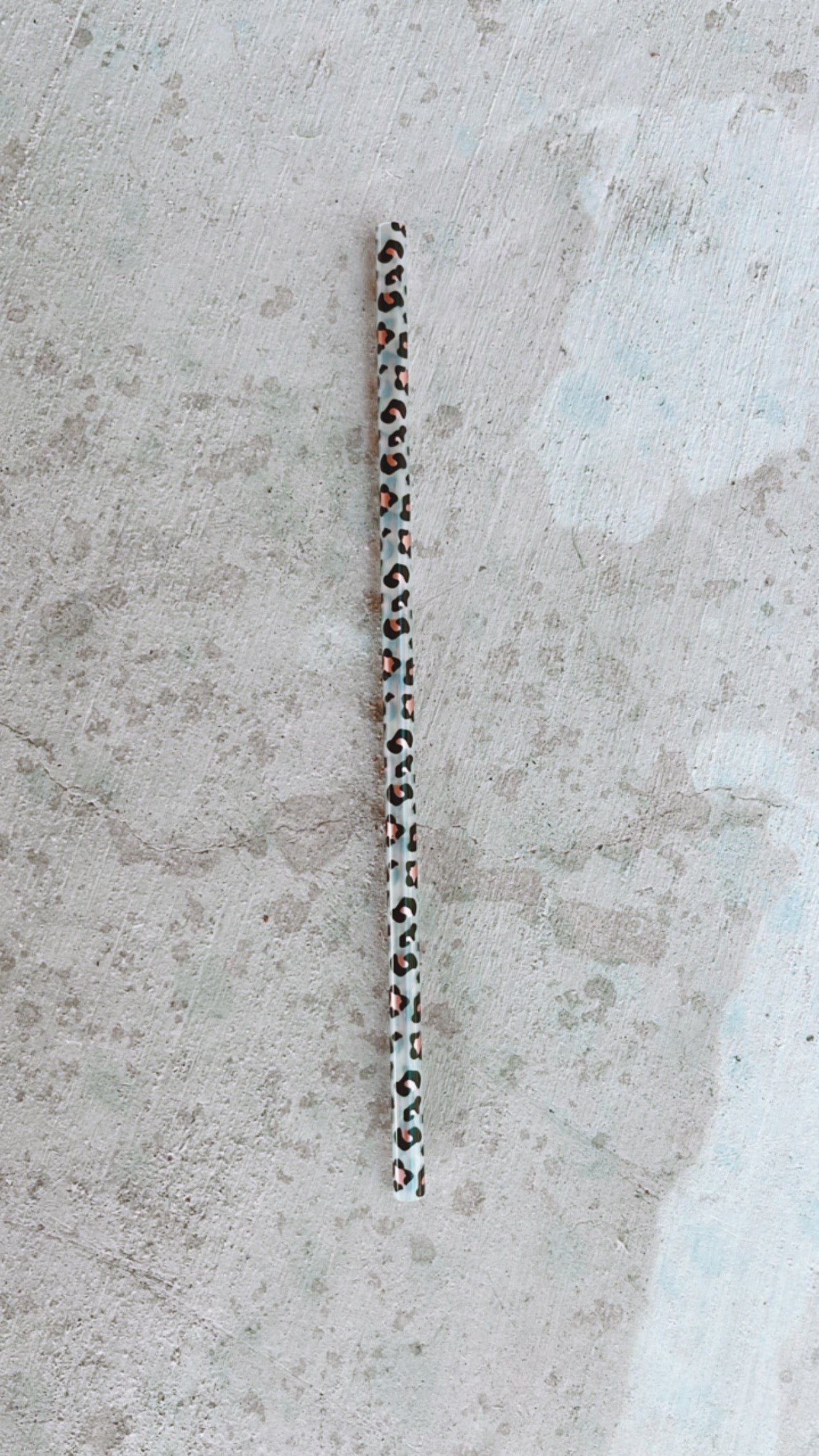 Reusable Straw - Leopard