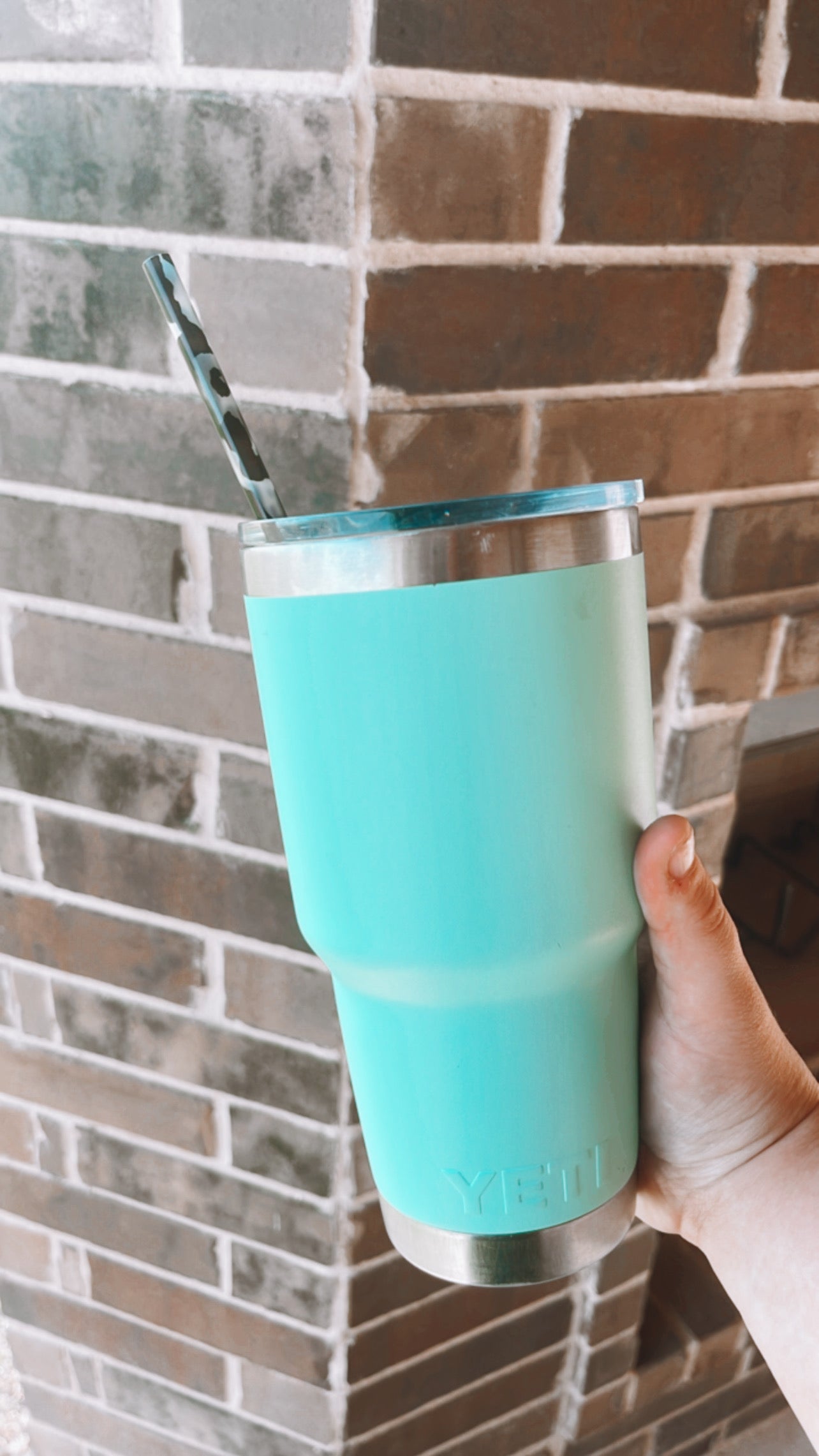 Reusable Straw - Clear Cow