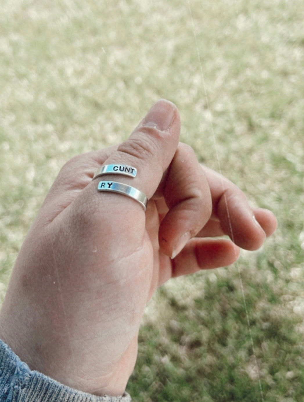 Cunt-ry Mini Wrap Ring