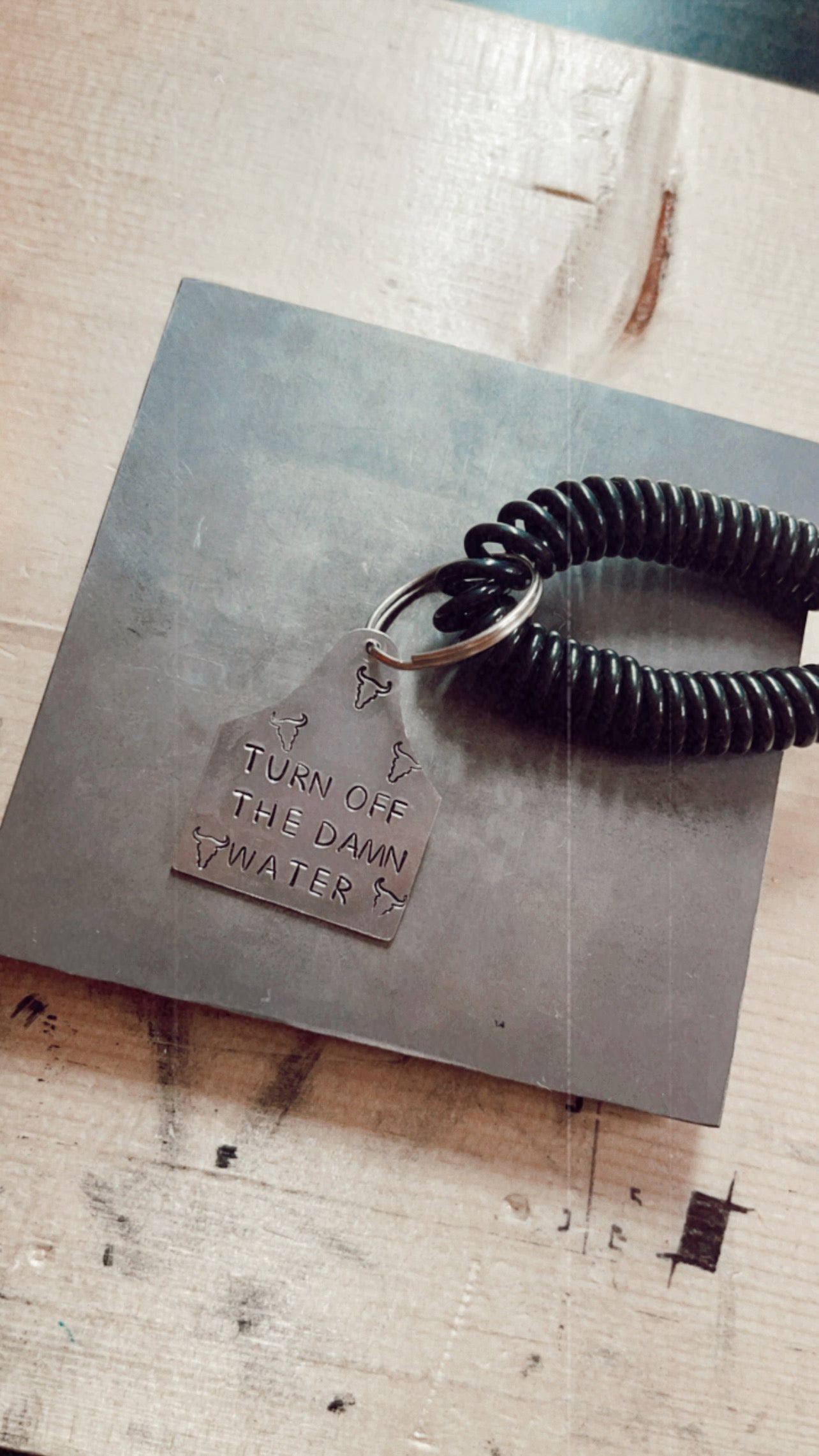 Turn Off The Damn Water Wristlet