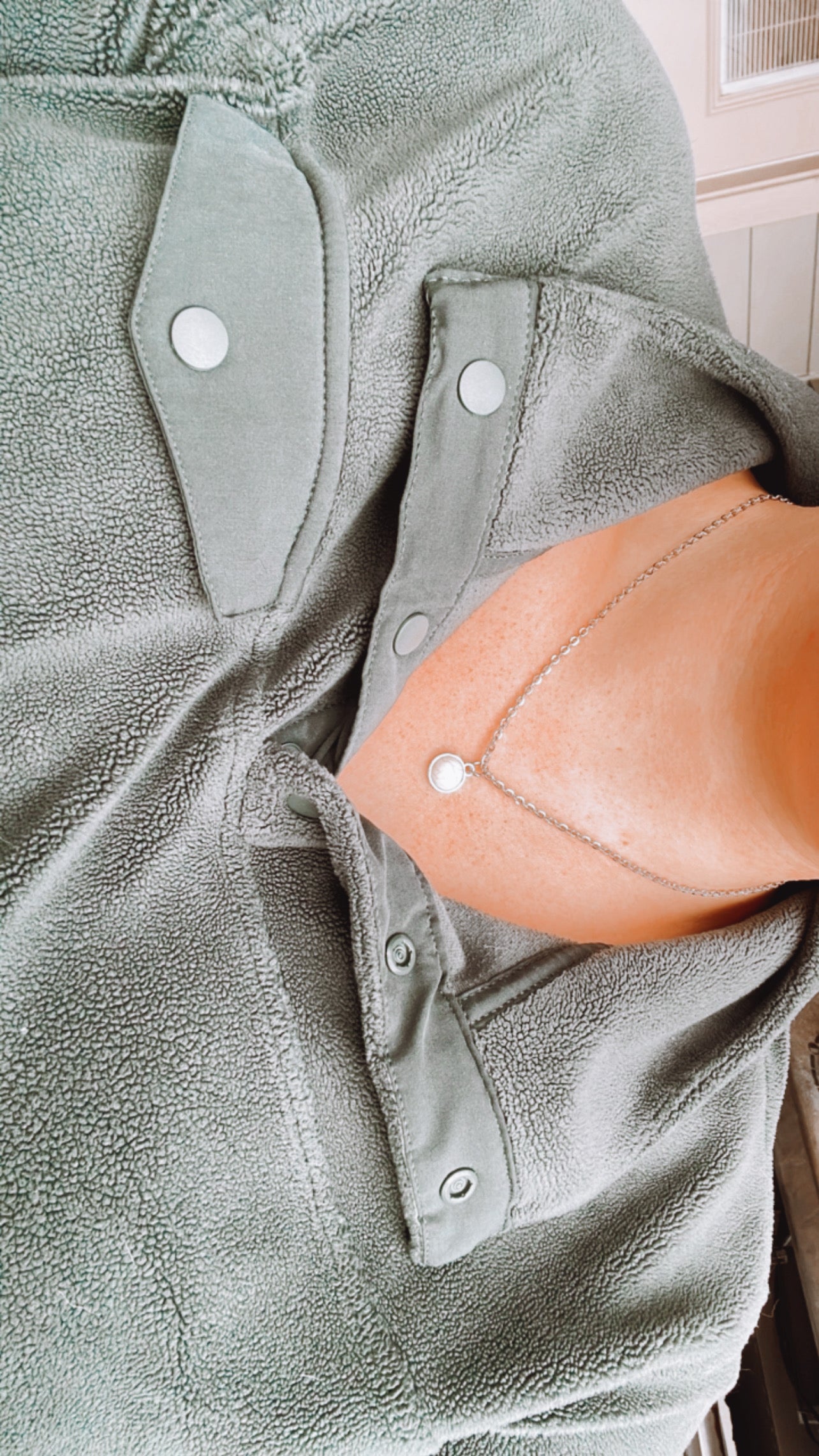 White Stone Necklace