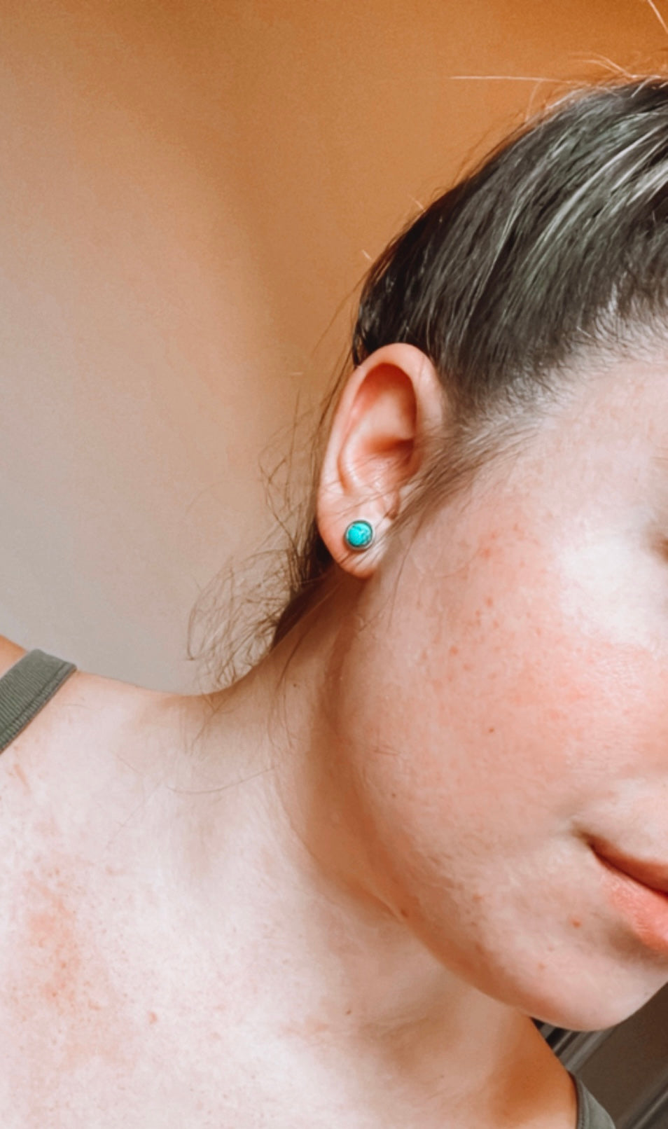 Turquoise Stud Earrings