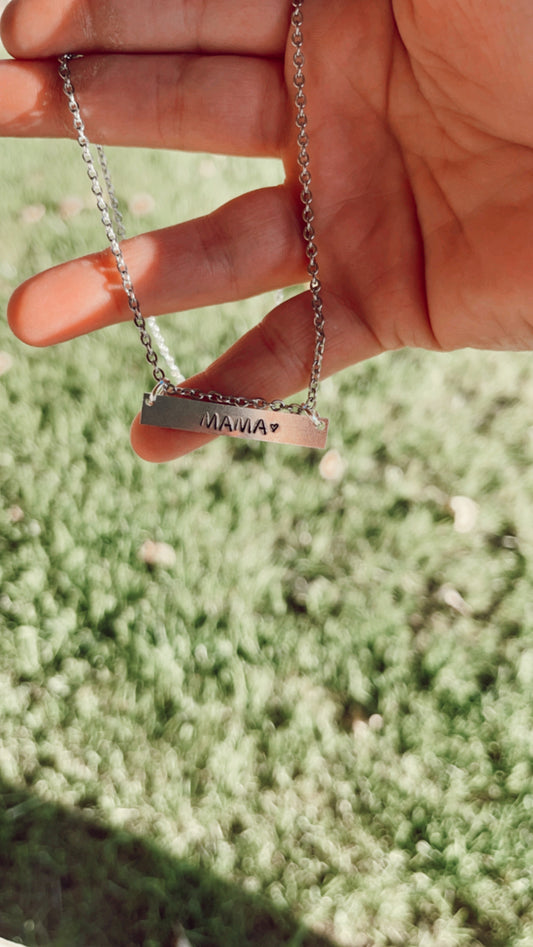 Mama Bar Necklace