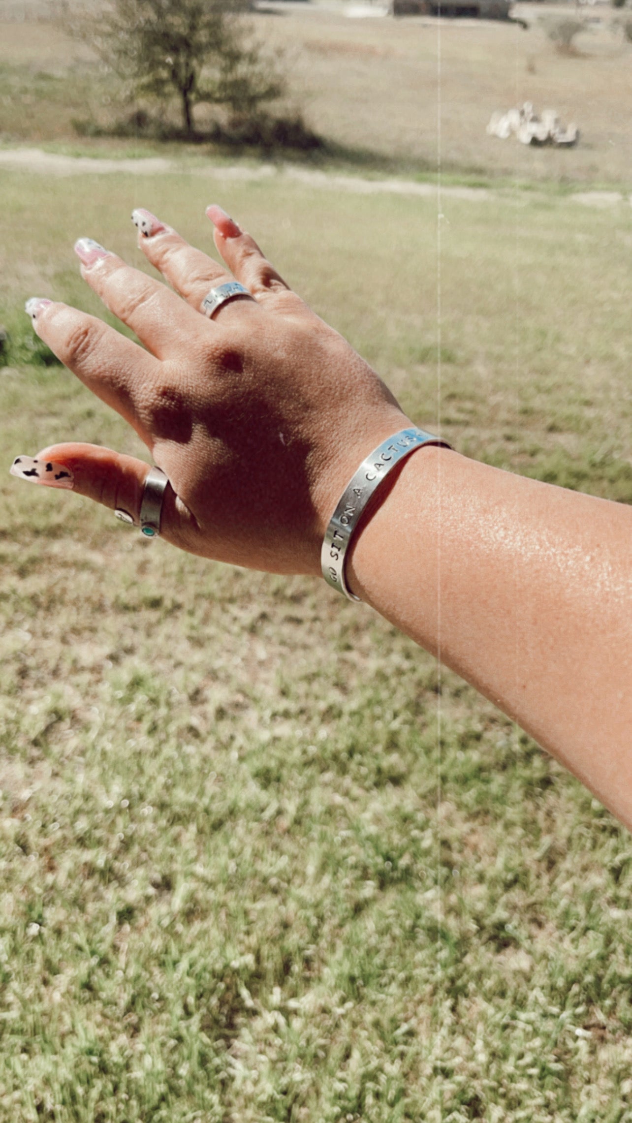 Go Sit On A Cactus Bracelet