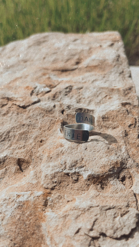 Mama Tried Wrap Ring