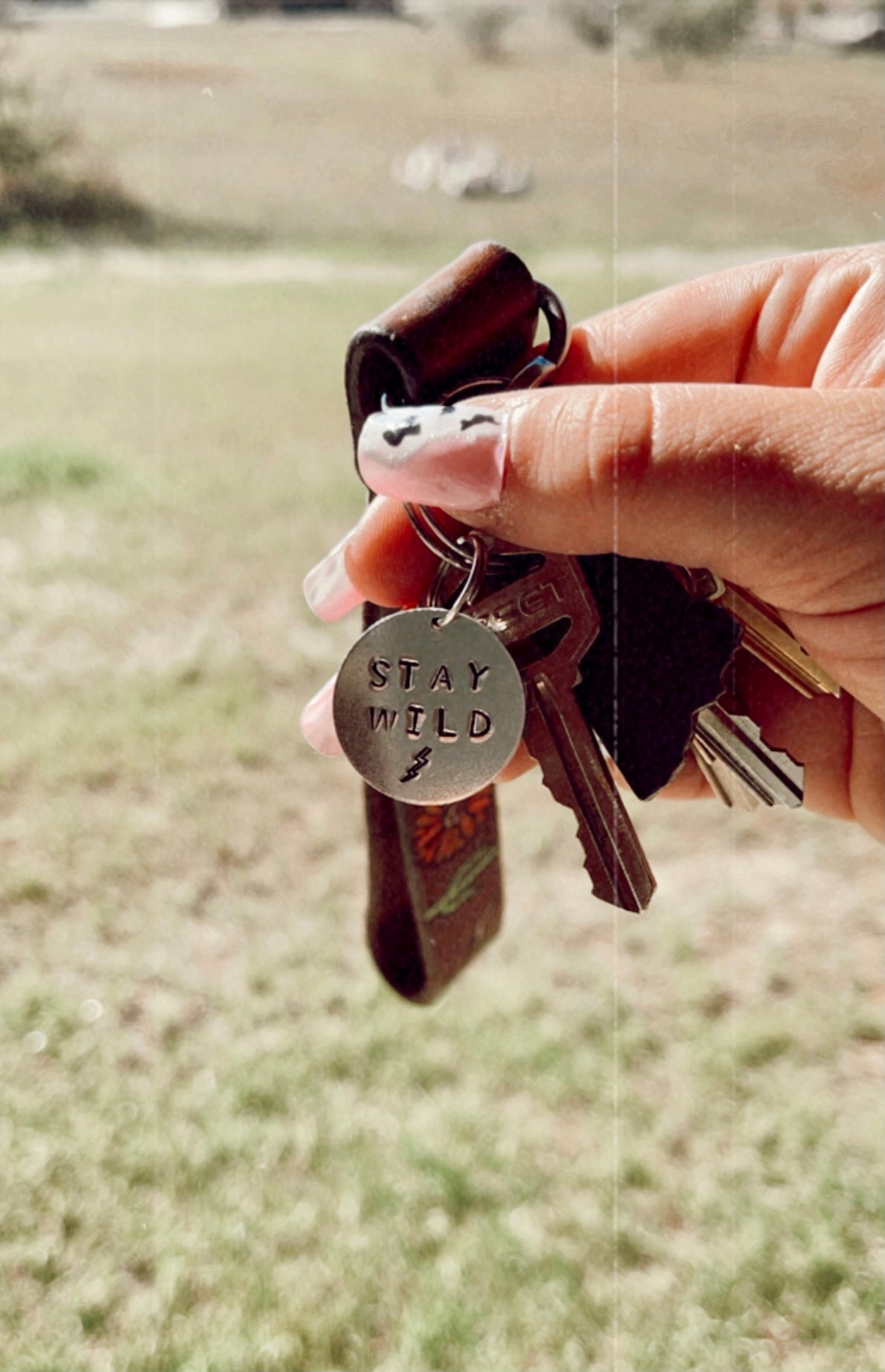 Stay Wild Keychain