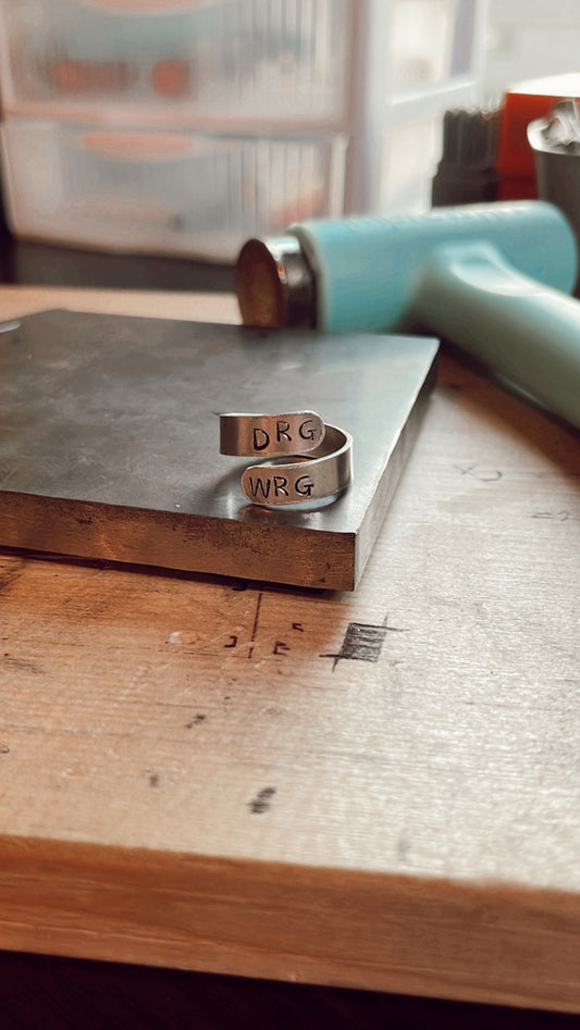 MESS UP - 1/4 Wrap Ring