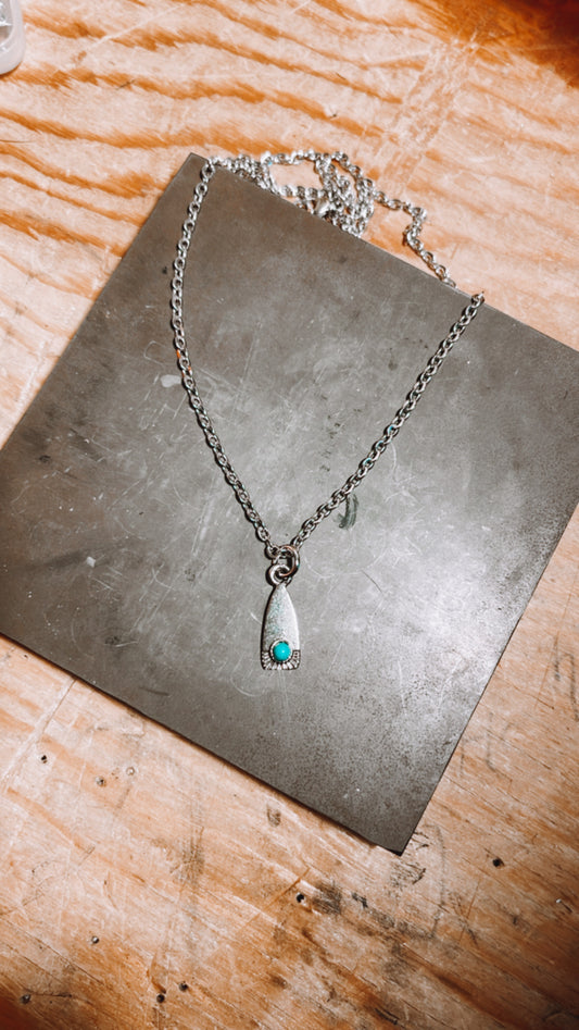 Cowpoke Turquoise Necklace