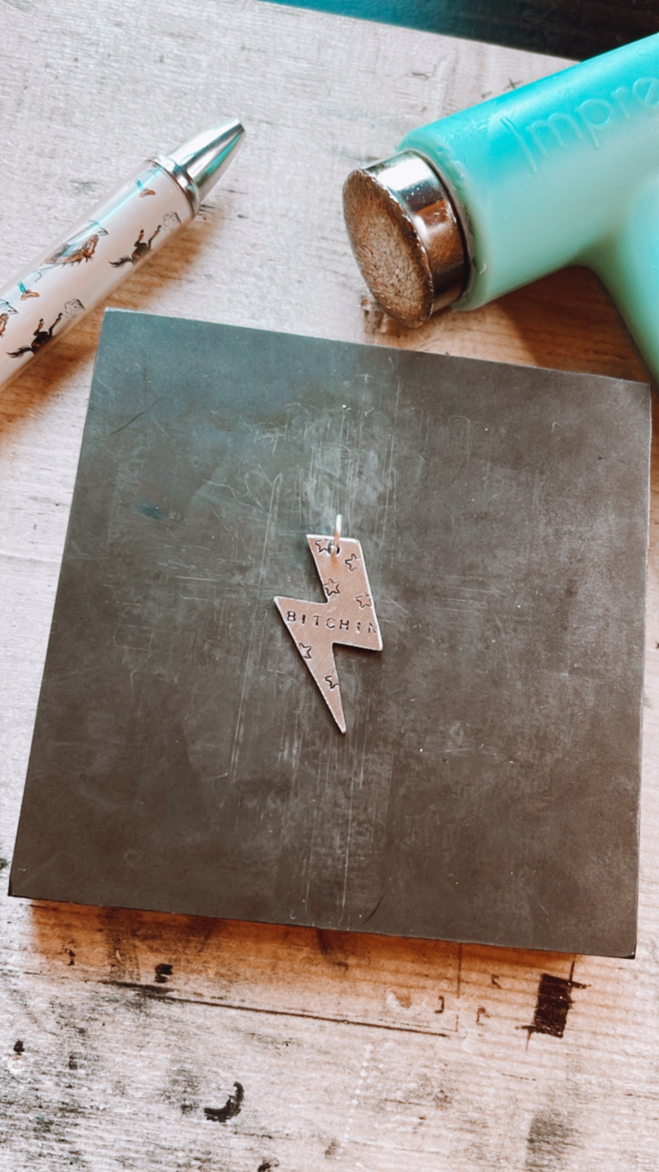 Bitchin Lightning Pendant