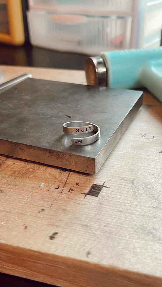 MESS UP - 1/8 Wrap Ring