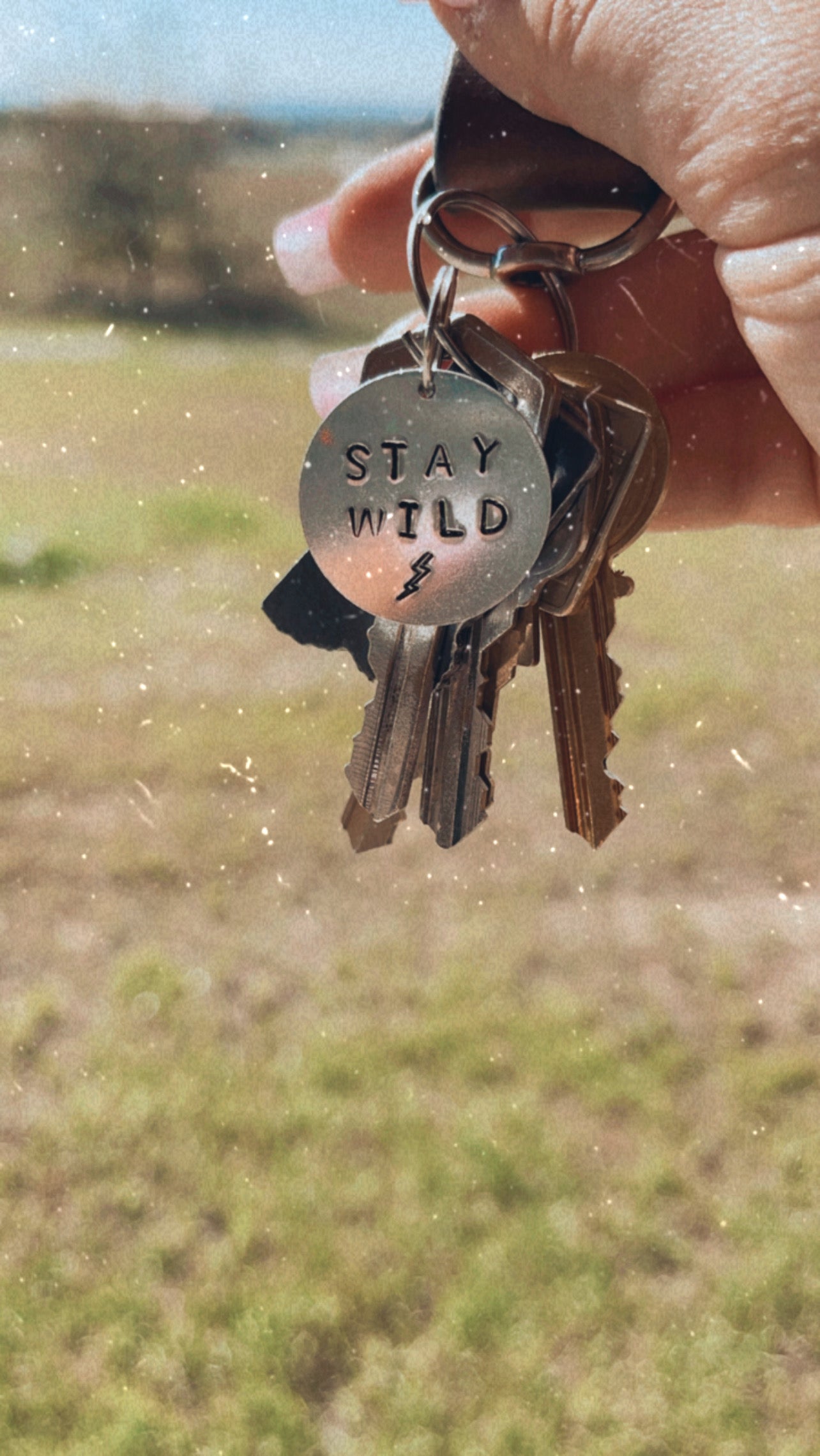 Stay Wild Keychain